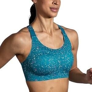 Brooks Dare Racerback Run Bra Sportsbra 2.0
in Lagoon Speckle Blue NEW 40DD